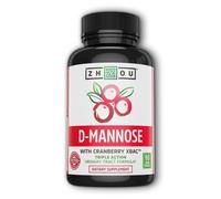 D-Mannosio Con Mirtillo 60 Capsule Vegetali Di Zhou Nutrition