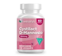 D Mannosio Puro 2000mg Cistite CYSTILACT® 60 CAPSULE con Mirtillo Rosso