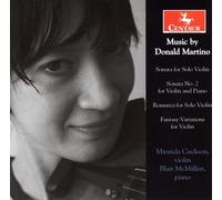 D. Martino - Sonata For Solo Violin/Sonata Nos. 2 For Violin & Piano