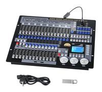 D-MX Controller,1024 D-MX Console per Luce Discoteca, Illuminazione Palcoscenico, D-MX DJ Disco Controller Equipaggiamento, DJ Luce Controller,D-MX Dimmer per Spettacoli di Luci Festa Disco Pub Sbarra