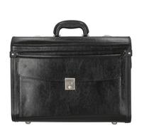 D&N Business Line Borsa pilota, 46 cm, 29 liters, Nero (schwarz)