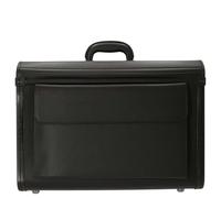 D&N Business Line Borsa pilota, 51 cm, 36 liters, Nero (Schwarz)