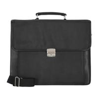 D&N Business Line Ventiquattrore, 41 cm, 18 liters, Nero (Schwarz)