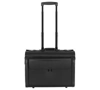 D&N Business - Valigia trolley a 2 ruote 48 cm PU (nero)