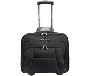 d&n Bussiness & Travel Trolley business a 2 ruote da 41 cm Scomparto per laptop nero