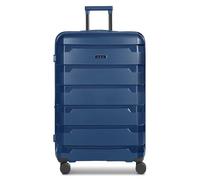 d&n South Dakota 4 ruote Carrello L 76 cm con piega di espansione blu