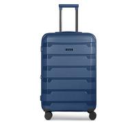 d&n South Dakota 4 ruote Carrello M 66 cm con piega di espansione blu