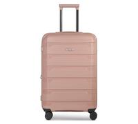 d&n South Dakota 4 ruote Carrello M 66 cm con piega di espansione oro rosa