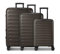 d&n Toronto 4 ruote Set di valigie 3 pezzi espandibile grigio