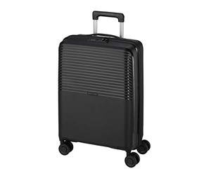 D & N Travel Line 4000 - Trolley a 4 ruote, 76 cm, Nero, 76 cm, Classico