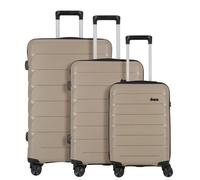 d&n Travel Line 4100 4 ruote Set di valigie 3 pezzi grigio