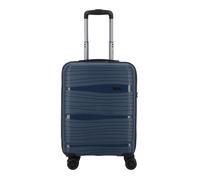 d&n Travel Line 4300 4 ruote Carrello della cabina S 55 cm blu