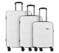 d&n Travel Line 4300 4 ruote Set di valigie 3 pezzi bianco