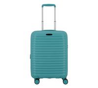 d&n Travel Line 4500 4 ruote Carrello della cabina S 55 cm con piega di espansione verde
