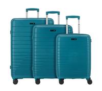 d&n Travel Line 4600 4 ruote Set di valigie 3 pezzi petrol (TAS030852)