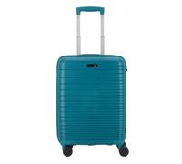 D&N Travel Line 4600 - Trolley da cabina con 4 ruote S 55 cm (petrol) blu