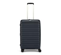 d&n Travel Line 4700 4 ruote Carrello 68 cm con piega di espansione blu