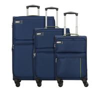 d&n Travel Line 6704 Set di valigie a 4 ruote 3 pz. blau (6704-06)