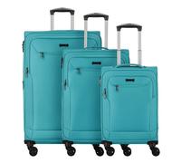 d&n Travel Line 6804 Set di valigie a 4 ruote 3 pz. petrol (DN6804-15)