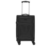 d&n Travel Line 9204 4 ruote Trolley cabina 55 cm nero