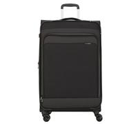 d&n Travel Line 9504 4 ruote Carrello L 76 cm con piega di espansione nero