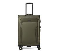 d&n Travel Line 9704 4 ruote Carrello M 68 cm con piega di espansione oliva