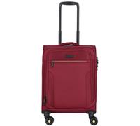 d & n Trolley Travel Line 9704, 4 ruote, S 55 cm (cabina) con piega di espansione, rosso scuro