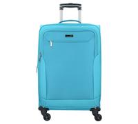 D&N Trolley 'Travel Line 6864' turchese Donna - Accessori - Borse e zaini D&N One Size