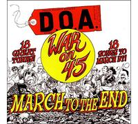 D.O.A. - War On 45 - 40th Anniversary Re-Issue - Red Vinyl