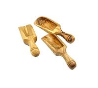 D.O.M. Die olivenholz Manufaktur D.O.M. saliera in legno d' ulivo 9 cm 3 pezzi set