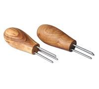 D.O.M. Die Olivenholz-Manufaktur D.O.M. - Set da Pezzi pannocchie o Patate Titolare Manico in Legno di ulivo