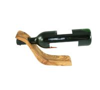 Porta Bottiglie di Vino " Onda " di Legno D 'ol Ivo Legno