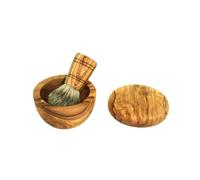 D.O.M. Shaving brush set 3 pieces made of olive wood by D.O.M. Die Olivenholz Manufaktur