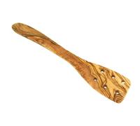 D.O.M. - Spatola in legno d'ulivo, 30 cm, forata
