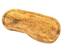 D.O.M. Tagliere In Legno Di Olivo Circa 40 Cm - Incisione Possibile