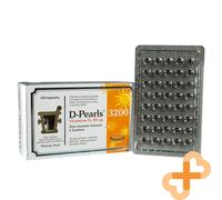 D-Pearls 3200 Vitamina D3 80 Mcg 240 Pillole Cibo Integratore Muscolo Salute