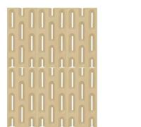 D PU Hollow Partit Wall Panel Detive Room Divi Art Sfondo per camera da letto Sala da pranzo Hotel 1 PZ Blocco Griglia