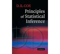 D. R. Cox Principles of Statistical Inference (Copertina rigida)