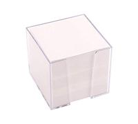 D.RECT 9461, Portamemo con Foglietti Bianchi, 85x85x80mm