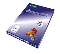 D.RECT | Fogli Laminati | Lucida | Trasparente | Formato A3 | 100 Micron | Confezione da 100 Unità | Laminazione | Durevole e Trasparente | Forniture per Ufficio