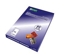 D.RECT | Fogli Laminati | Lucida | Trasparente | Formato A5 | 80 Micron | Confezione da 100 Unità | Laminazione | Durevole e Trasparente | Forniture per Ufficio