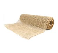 D.RECT Juta Rotolo Naturale Marrone 30x500cm - Rotolo di Iuta Decorativo per Confezioni Regalo - Decorazione per Feste