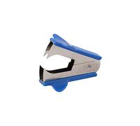 D.RECT - Rimuovi punti metallici per l'uso quotidiano in ufficio e a casa, forma ergonomica blu