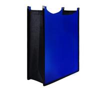 D.RECT Scatola per Quaderno A4, con Apertura Superiore - Raccoglitore per Quaderni e Cartelline in Zaino - Robusta Cartella per lo Zaino, Blu