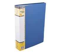 D.RECT Set di 80 Cartelle in Polipropilene | 80 Cartelle ad Alta Trasparenza | Etichetta sul Contenuto Della Colonna Vertebrale | A4 | Colore : Blu
