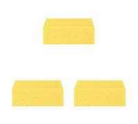 D.RECT Spugna Universale per Auto 163x115x70mm - Pulizia Vernice, Cerchioni e Cura dell'auto - Per Uso Domestico, Lavaggio (Confezione da 3)