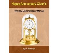 D Rod Lloyd Happy Anniversary Clock's (Tascabile)