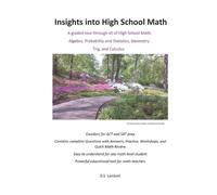 D S Lambert Insights into High School Math (Tascabile)