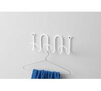 D-Segno Molly Appendiabiti da Parete Design Italiano - in Metallo Colorato, Moderno e Versatile per Ingresso, Soggiorno, Bagno e Ufficio, Ganci Appendiabiti, Attaccapanni da Muro, Made in Italy