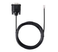 D-sub - Cavo di configurazione seriale RS232 a 9 pin DB9 femmina a RJ9 4P4C C7 PC Link (1,8 m)